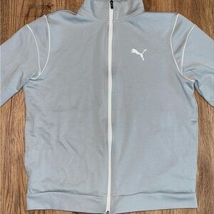 Puma Light Blue Track Jacket